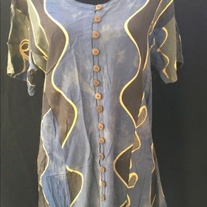 Womens batik dress